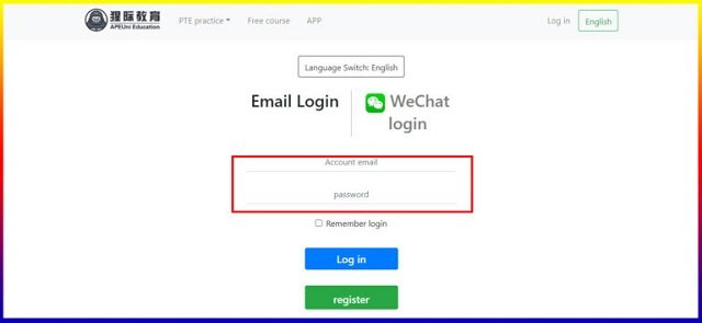 Apeuni login